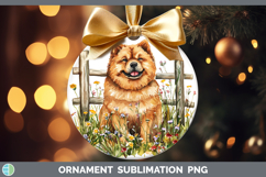 GorgeousFence Dogs 01 Ornament design.