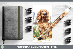 GorgeousFence Dogs 01 Pen Wrap design.