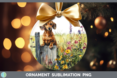 GorgeousFence Dogs 01 Ornament design.