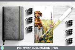 GorgeousFence Dogs 01 Pen Wrap design.