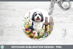 GorgeousFence Dogs 01 Keychain design.