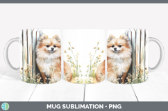 GorgeousFence Dogs 01 Mug Wrap design.