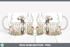 GorgeousFence Dogs 01 Mug Wrap design.