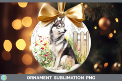 GorgeousFence Dogs 02 Ornament design.