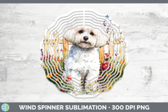 GorgeousFence Dogs 02 Wind Spinner design.
