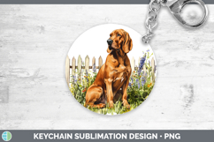 GorgeousFence Dogs 02 Keychain design.