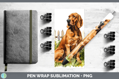 GorgeousFence Dogs 02 Pen Wrap design.
