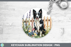GorgeousFence Dogs 02 Keychain design.