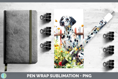 GorgeousFence Dogs 02 Pen Wrap design.