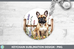GorgeousFence Dogs 02 Keychain design.