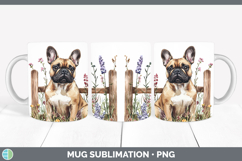 GorgeousFence Dogs 02 Mug Wrap design.