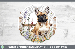 GorgeousFence Dogs 02 Wind Spinner design.