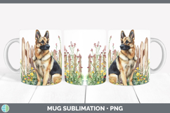 GorgeousFence Dogs 02 Mug Wrap design.