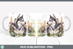 GorgeousFence Dogs 02 Mug Wrap design.
