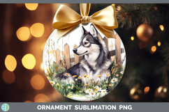 GorgeousFence Dogs 02 Ornament design.