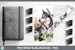 GorgeousFence Dogs 02 Pen Wrap design.