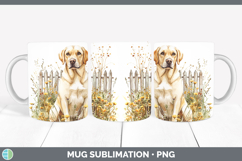 GorgeousFence Dogs 02 Mug Wrap design.