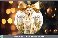 GorgeousFence Dogs 02 Ornament design.
