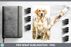 GorgeousFence Dogs 02 Pen Wrap design.