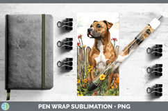GorgeousFence Dogs 02 Pen Wrap design.