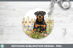 GorgeousFence Dogs 02 Keychain design.