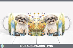 GorgeousFence Dogs 02 Mug Wrap design.