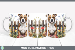 GorgeousFence Dogs 03 Mug Wrap design.