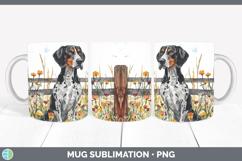 GorgeousFence Dogs 03 Mug Wrap design.