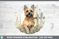 GorgeousFence Dogs 03 Wind Spinner design.