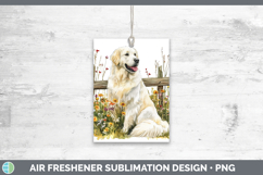 GorgeousFence Dogs 03 Air Freshener design.