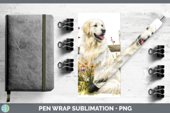 GorgeousFence Dogs 03 Pen Wrap design.