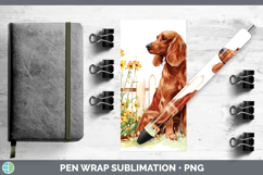 GorgeousFence Dogs 03 Pen Wrap design.