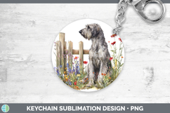 GorgeousFence Dogs 03 Keychain design.