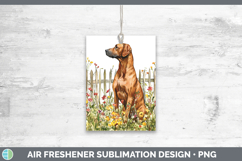 GorgeousFence Dogs 03 Air Freshener design.
