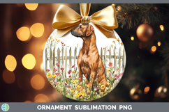 GorgeousFence Dogs 03 Ornament design.