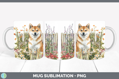 GorgeousFence Dogs 03 Mug Wrap design.