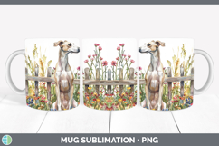 GorgeousFence Dogs 03 Mug Wrap design.