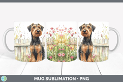 GorgeousFence Dogs 04 Mug Wrap design.
