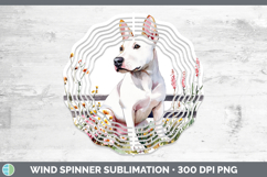 GorgeousFence Dogs 04 Wind Spinner design.