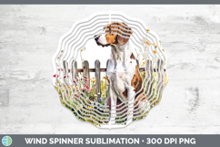 GorgeousFence Dogs 04 Wind Spinner design.