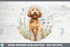 GorgeousFence Dogs 04 Wind Spinner design.