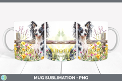 GorgeousFence Dogs 04 Mug Wrap design.