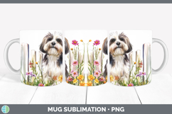 GorgeousFence Dogs 04 Mug Wrap design.