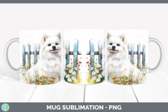 GorgeousFence Dogs 04 Mug Wrap design.