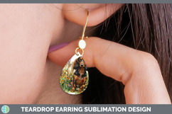 GorgeousFence Dogs 04 Teardrop Earrings design.
