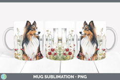 GorgeousFence Dogs 04 Mug Wrap design.