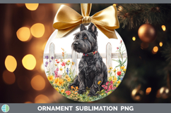 GorgeousFence Dogs 04 Ornament design.