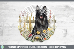 GorgeousFence Dogs 05 Wind Spinner design.