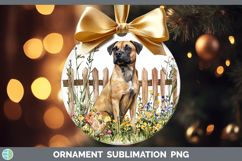 GorgeousFence Dogs 05 Ornament design.