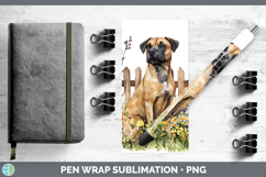 GorgeousFence Dogs 05 Pen Wrap design.